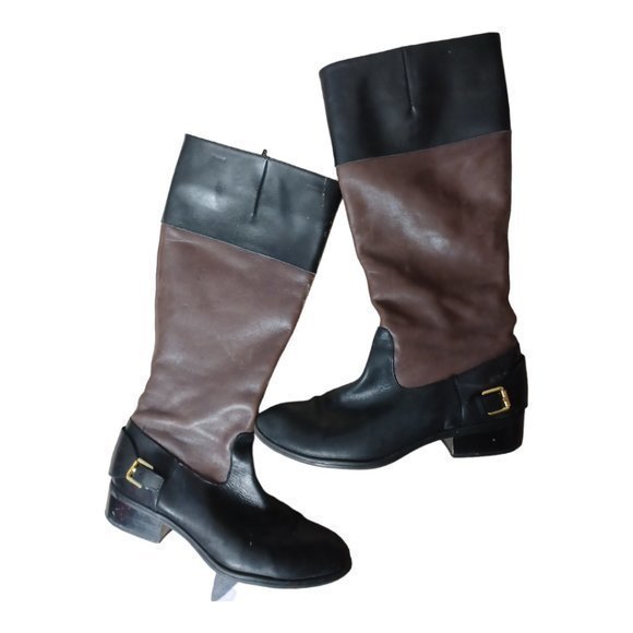 Ralph‎ Lauren Leather Boots 10 - Picture 2 of 4